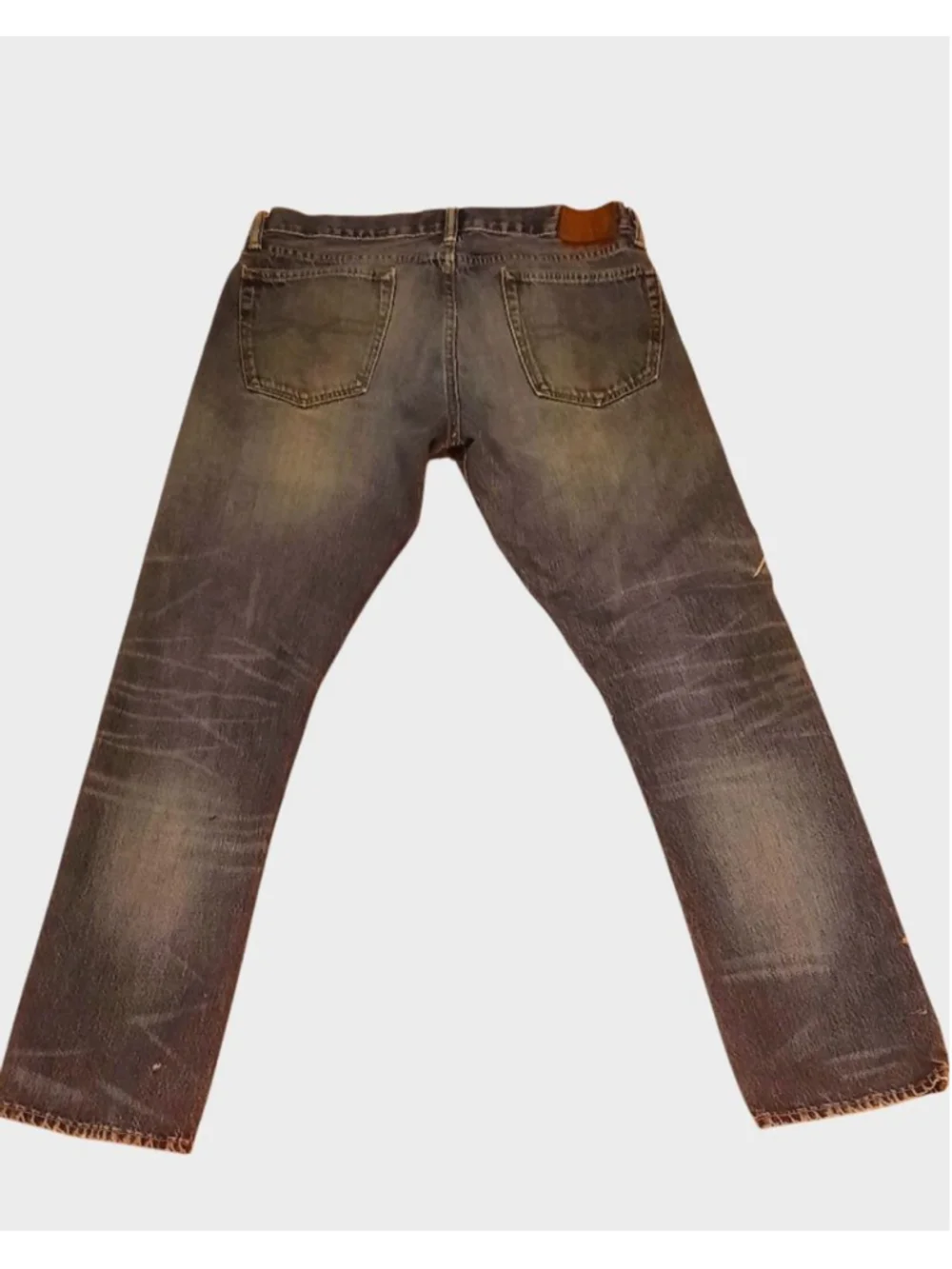 Polo Ralph Lauren Men's Blue Jeans The Varick Slim Straight 32 x 32